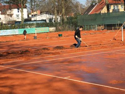 Baubeginn der Bewässerungsanlage!